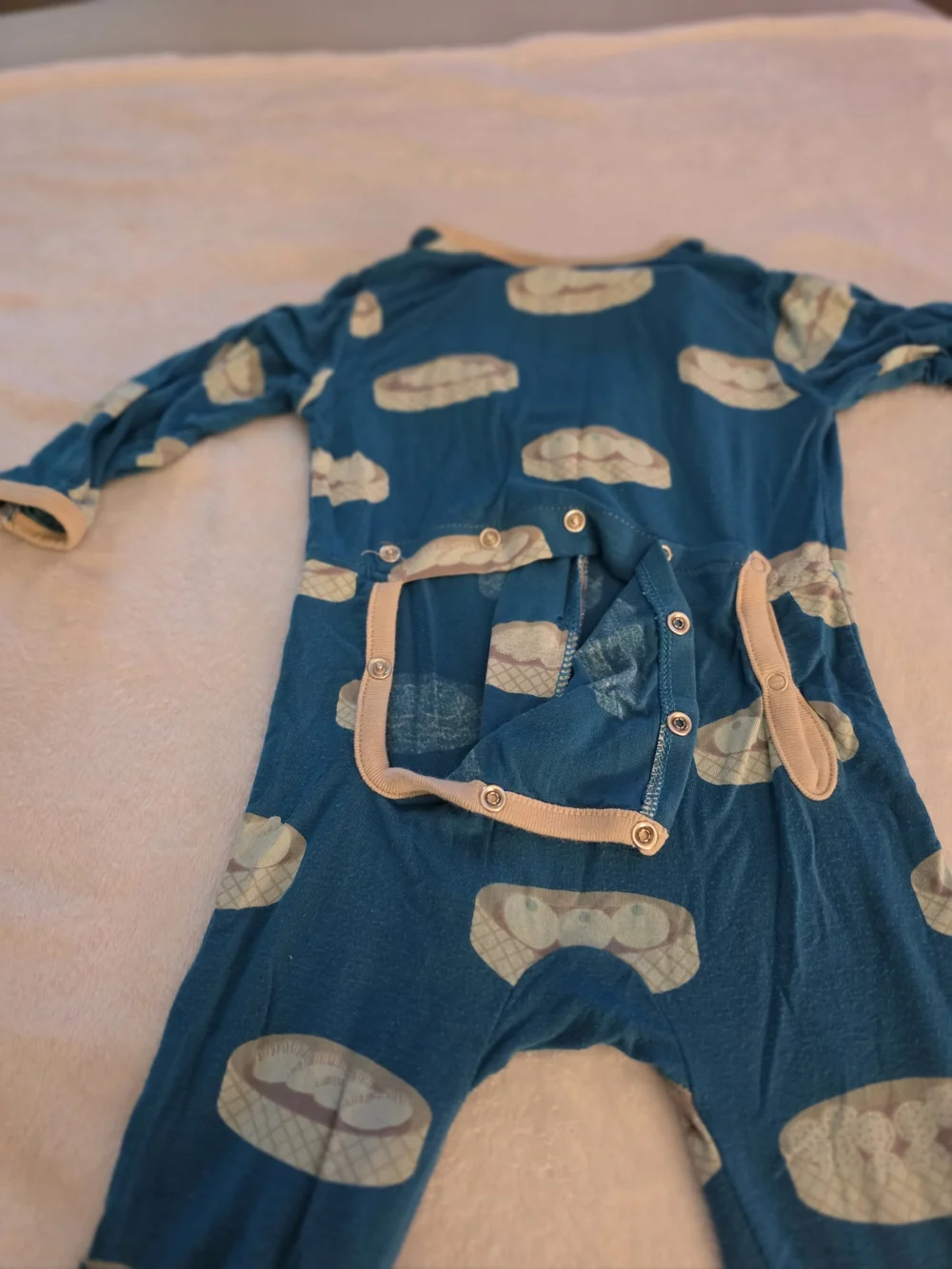 Kickee Pants Dim Sum Bamboo Romper 6-9m